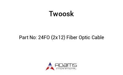 24FO (2x12) Fiber Optic Cable