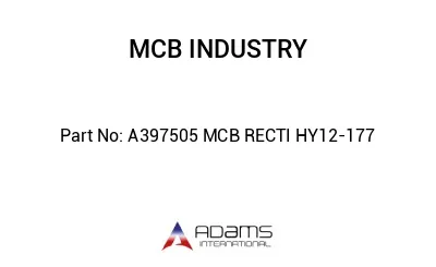 A397505 MCB RECTI HY12-177