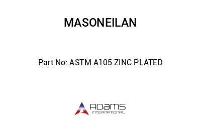 ASTM A105 ZINC PLATED