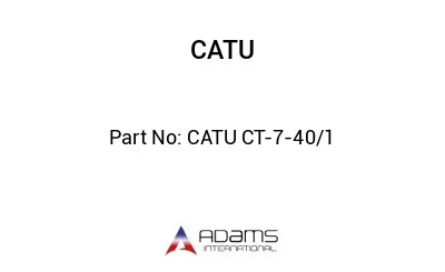 CATU CT-7-40/1