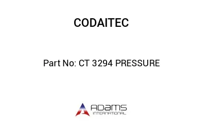 CT 3294 PRESSURE