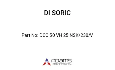 DCC 50 VH 25 NSK/230/V