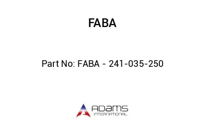 FABA - 241-035-250