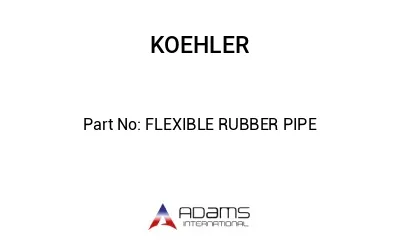 FLEXIBLE RUBBER PIPE