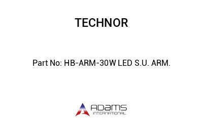 HB-ARM-30W LED S.U. ARM.