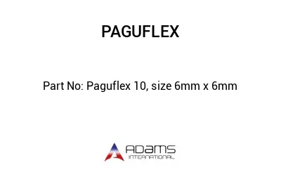 Paguflex 10, size 6mm x 6mm