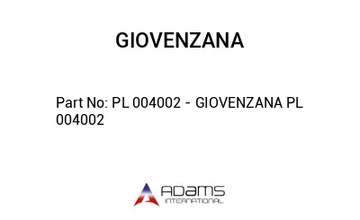 PL 004002 - GIOVENZANA PL 004002