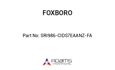 SRI986-CIDS7EAANZ-FA