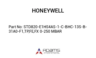 STD820-E1HS4AS-1-C-BHC-13S-B-31A0-F1,TP,FE,FX 0-250 MBAR